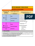 Itinerarios para 1º de Bachillerato de Humanidades y Ciencias Sociales