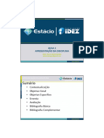 Aula 1 - SO - Apresentação Disciplina - S1