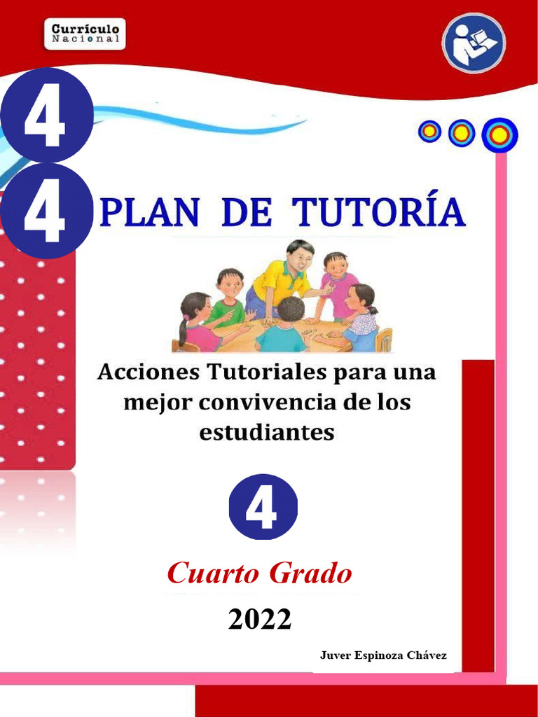 Plan Anual de Tutoria | PDF | Salón de clases | Maestros