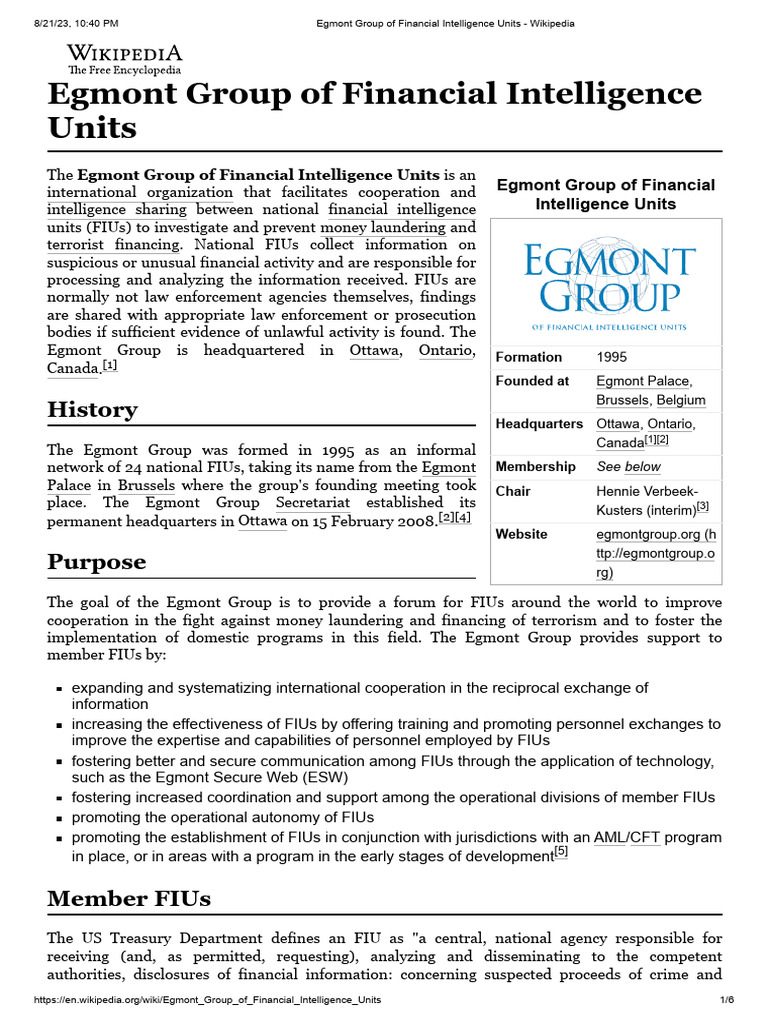 Financial Intelligence Collaboration | PDF | Money Laundering ...