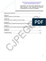 Reglamento de Valuación Inmobiliaria Con