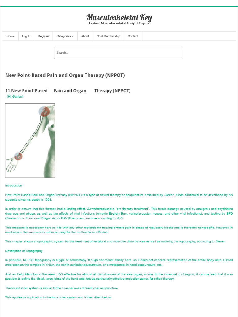 NPPOT: Point-Based Pain Therapy Guide | PDF | Science & Mathematics