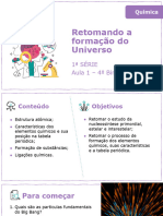 1 Ano - A Formação de Átomos Mais Pesados