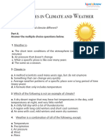 WEATHER AND CLIMATE  WORSKSHEET SHORT (1)