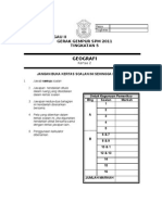 Soalan Tumpuan SPM Geo K2 2011