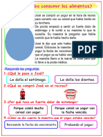 Ficha Ps Cómo Debo Consumir Los Alimentos