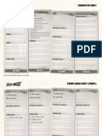 Character Sheet: © 2019 Son of Oak Game Studio / Amít Moshe