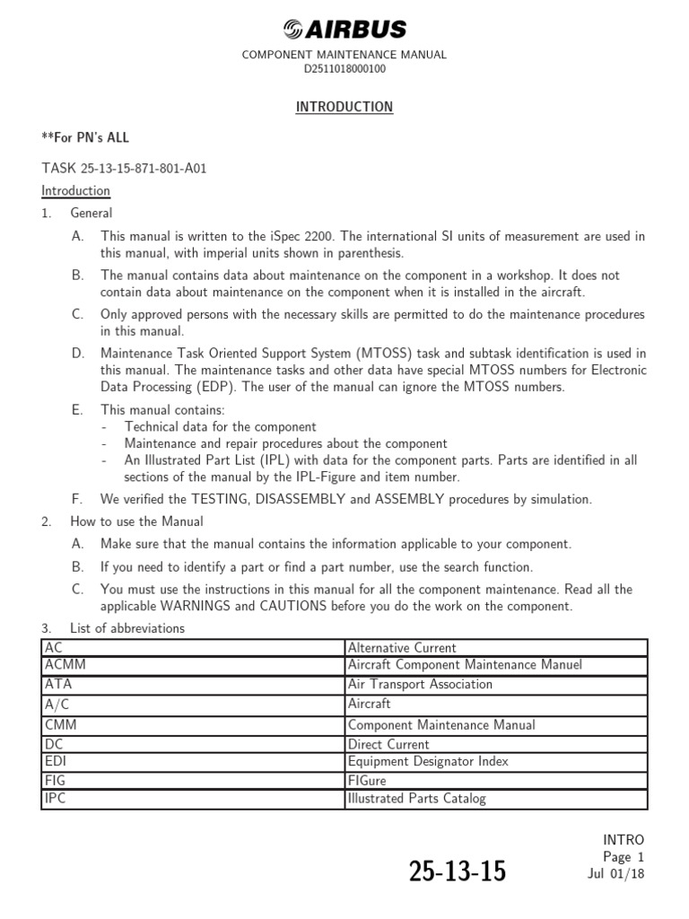 @airbus: For PN's ALL | PDF