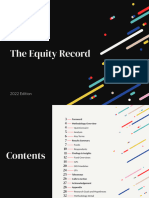 The Equity Record 2022.