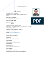 Curriculum Vitae Actualizado 1-1-1