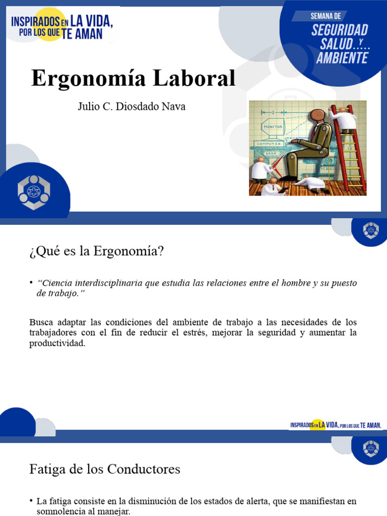 Ergonomía Laboral y Prevención de Lesiones | PDF | Factores humanos y ...