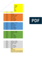 Turnos de Disciplina Aprobado