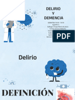 Delirio y Demencia