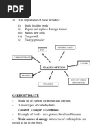 Nutrition: Mineral Salts FAT