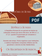 História de Roma - 6ºanos