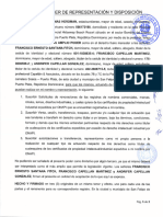 Mandato Poder de Representacio y Disposicion - 0001