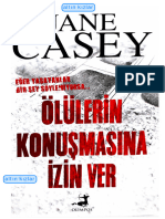 Jane Casey - Ölülerin Konuşmasına İzin Ver