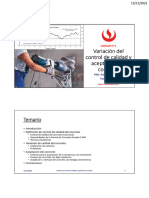 Clase 12 UPC - Variacion Del Control de Calidad y Aceptacion Del Concreto