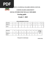NGSA Practice Test 2025 Social Studies Paper 2 | PDF
