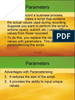 LoadRunner-Parameters Chapter 7