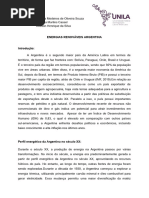 ARGENTINA e Suas Energias Renováveis