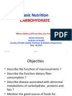 Carbohydrate 2021