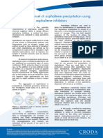 Delaying The Onset of Asphaltene Precipitation Using Asphaltene Inhibitors - Final