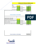 Calculos De-Potencia Optica para Gpon REDFTTH