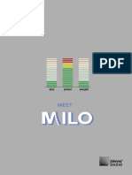 Meyer Sound - MILO - Prospekt (EN)