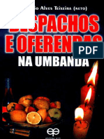 Resumo Despachos e Oferendas Na Umbanda Antonio Alves Teixeira Neto