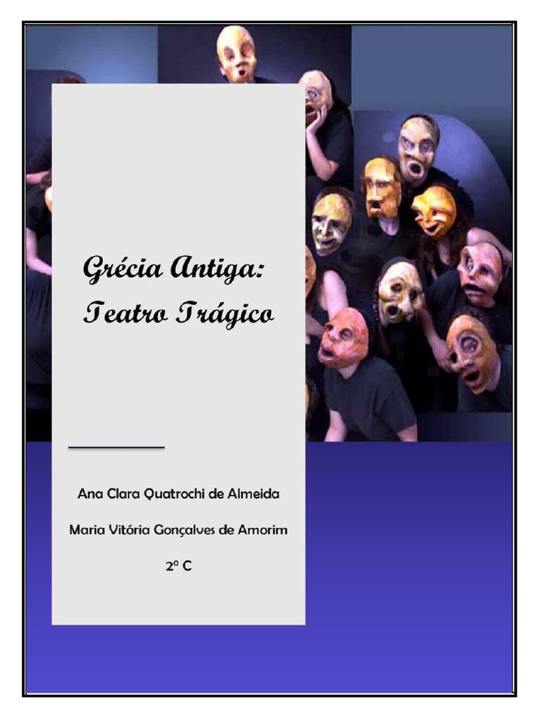 Tragédia Grega: Contexto e Estrutura | PDF | Mitologia grega | Grécia ...