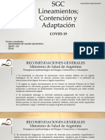 SGC - Lineamientos Contención y Adaptación COVID-19