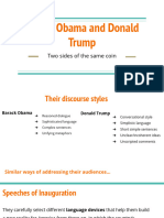 Barack Obama and Donald Trump - Two Sides of The Same Coin