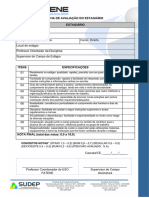 Ficha de Avaliação Estágio - Modelo