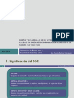 Presentación - Diseño y Desarrollo de Un SGC ISO 9001 en Unidades de Información