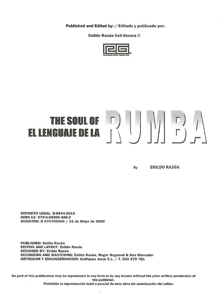 Lenguaje de La Rumba PDF