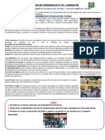 Actividad #3-II Bim Conocen Los Fundamentos Técnicos Del Futsal y Los Aplicamos Al Jugar-Alumno