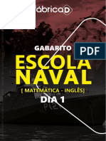 GABARITO Simulado Escola Naval 1 Dia FBRICA D
