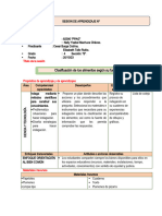 SESION de La Clasificacion de Los Alimentos