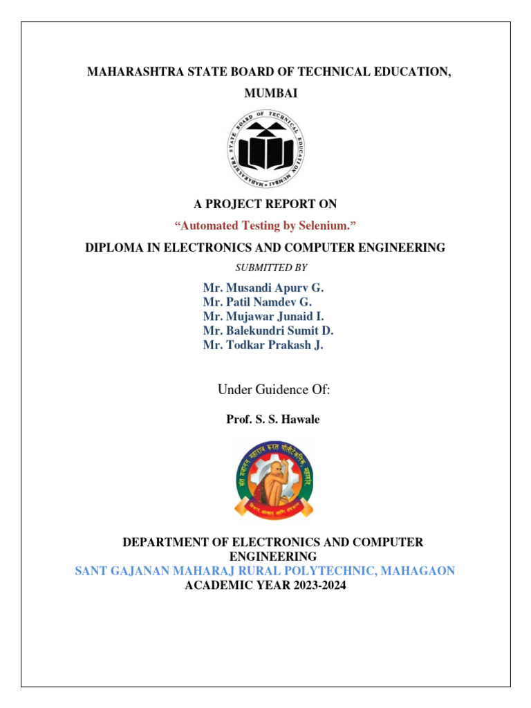 Ste Project Ready Pdf Selenium Software World Wide Web