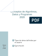 2 - Tipos de Datos Definidos Por El Usuario-Ideas