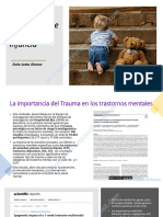 Trauma Preverbal y de La Primera Infancia