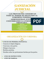 Organización Judicial