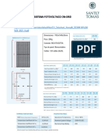 Cálculos de Un Sistema Fotovoltaico On