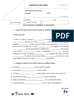 1 - Fiche D'exercices de Grammaire - Le Conditionnel