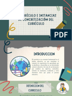 El Curriculo