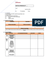 Estructura de Una Situacion de Aprendizaje