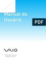 Manual Vaio Pro13g v2019