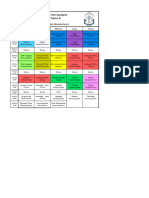 Horario Ciclo Aquisgrán 3° Básico B: Profesora Jefe: Mariuska Garcés