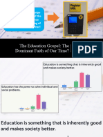 LSS 2023 Lecture 2 The Education Gospel FINAL Version